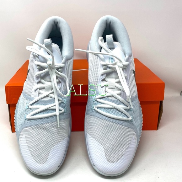 Nike Zoom Assersion White Glacier Blue Men Sneaker - Picture 4 of 10